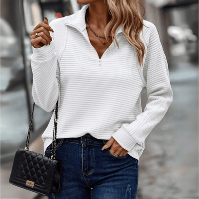 Kate's| Chic Half-Zip Pullover
