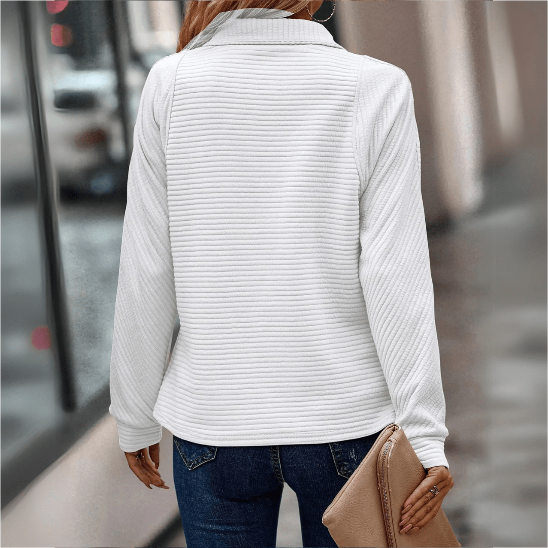 Kate's| Chic Half-Zip Pullover
