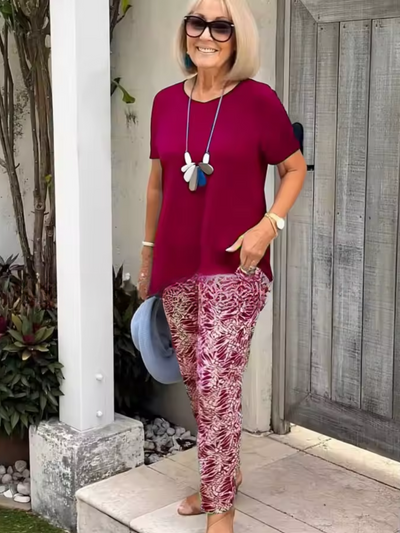 Lottie | Casual Two-Piece Floral Set