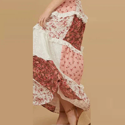 Shirley | Pleated Floral Dress