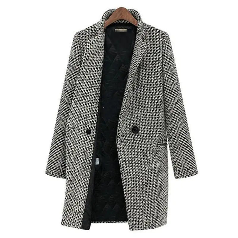 Kate's Boutique- Elegant Long Coat