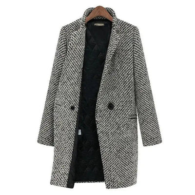 Kate's Boutique- Elegant Long Coat