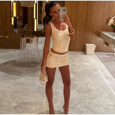 Sienna | Glitter Two-Piece Set