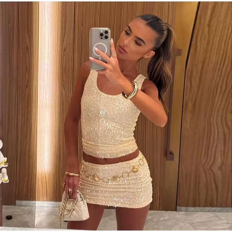 Sienna | Glitter Two-Piece Set
