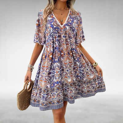 Marielle | Tummy Coverage Boho Dress