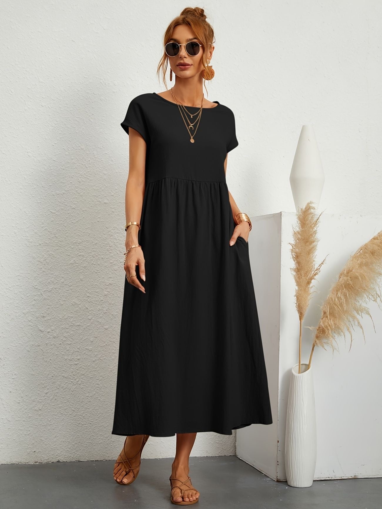 Elena | Flowy Comfortable Dress
