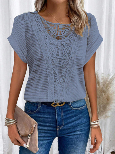 Zarelle | Lace Detail Top