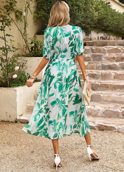Jane | Elegant Floral Dress
