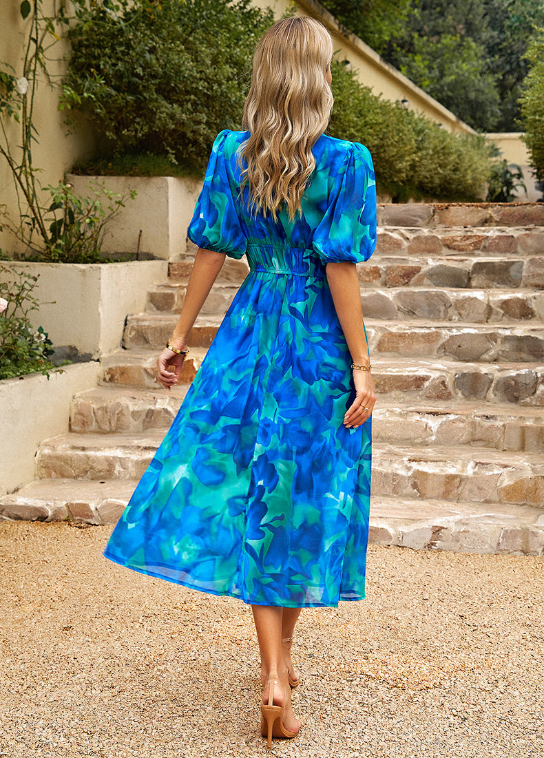 Jane | Elegant Floral Dress