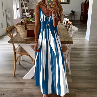 Mila | Striped Long Dress