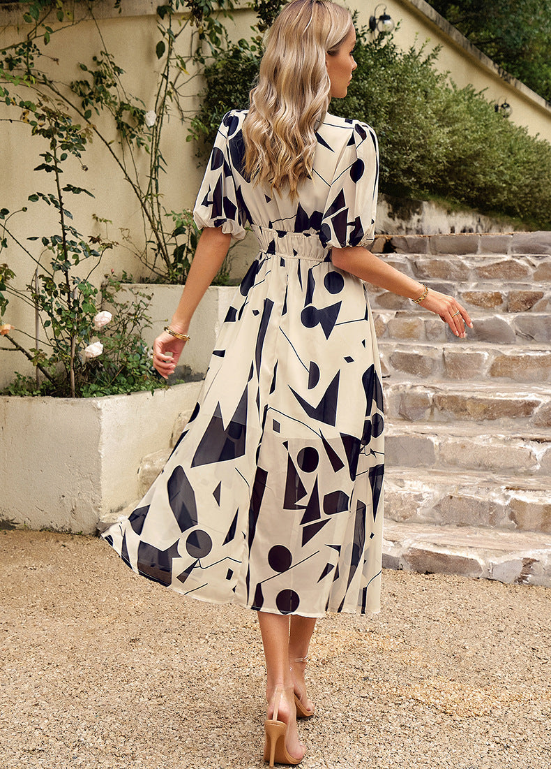 Jane | Elegant Floral Dress