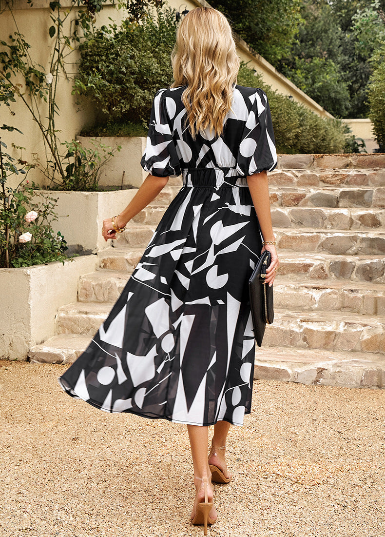 Jane | Elegant Floral Dress