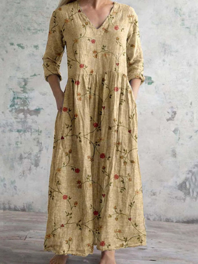 Celestine | Maxi Floral Print Dress