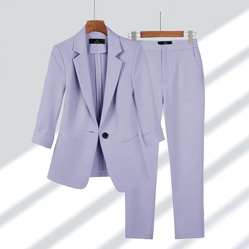 Cherry | Chic Blazer Set