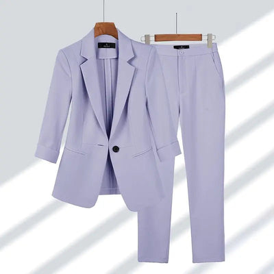 Cherry | Chic Blazer Set