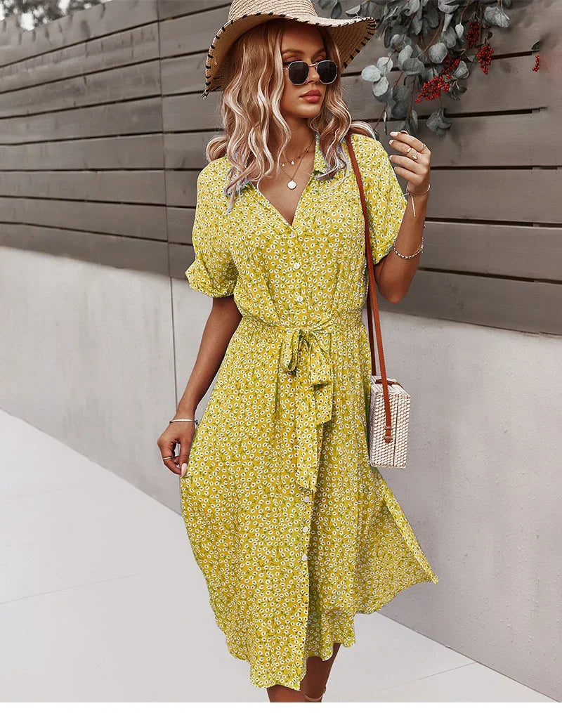 Kailey | Flower Dress