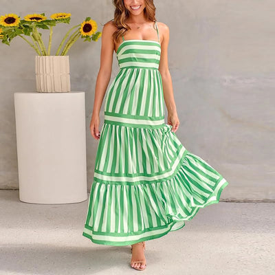 Luna - Striped Dress
