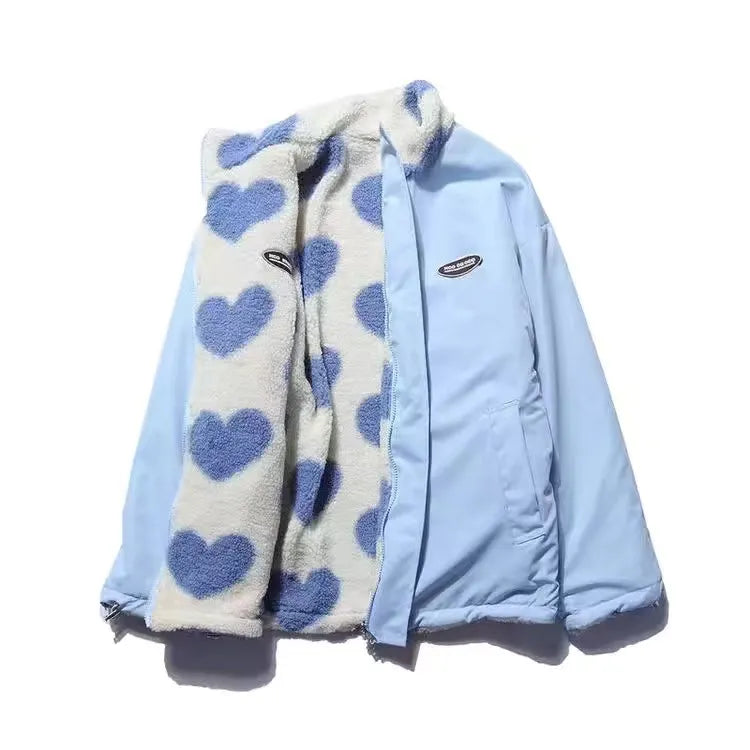 Alison | Double Sided Heart Coat