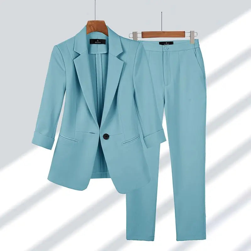 Cherry | Chic Blazer Set
