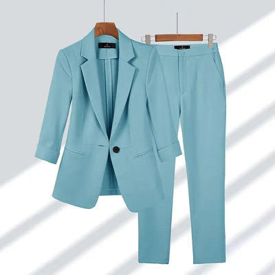 Cherry | Chic Blazer Set