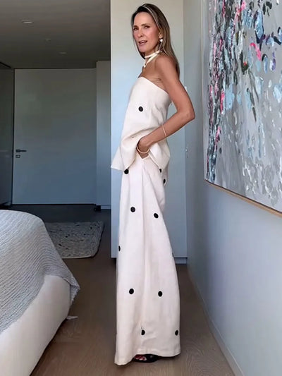 Lisa | Polka Dot Two-Piece Set