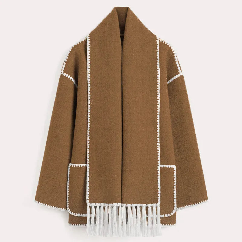 Elena | Coat + Scarf