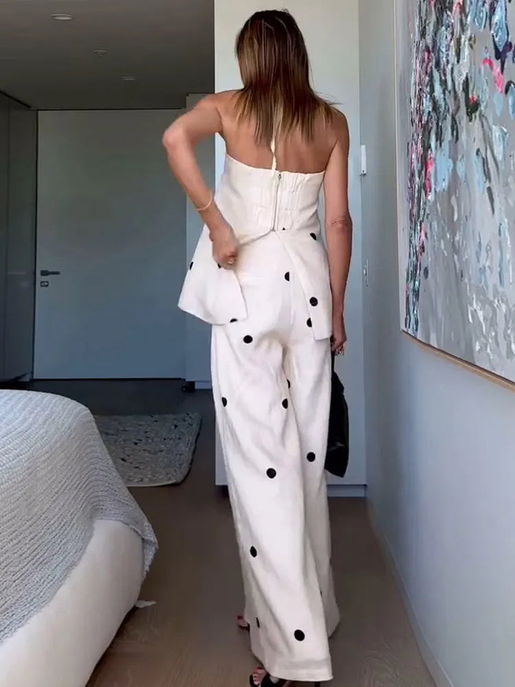 Lisa | Polka Dot Two-Piece Set