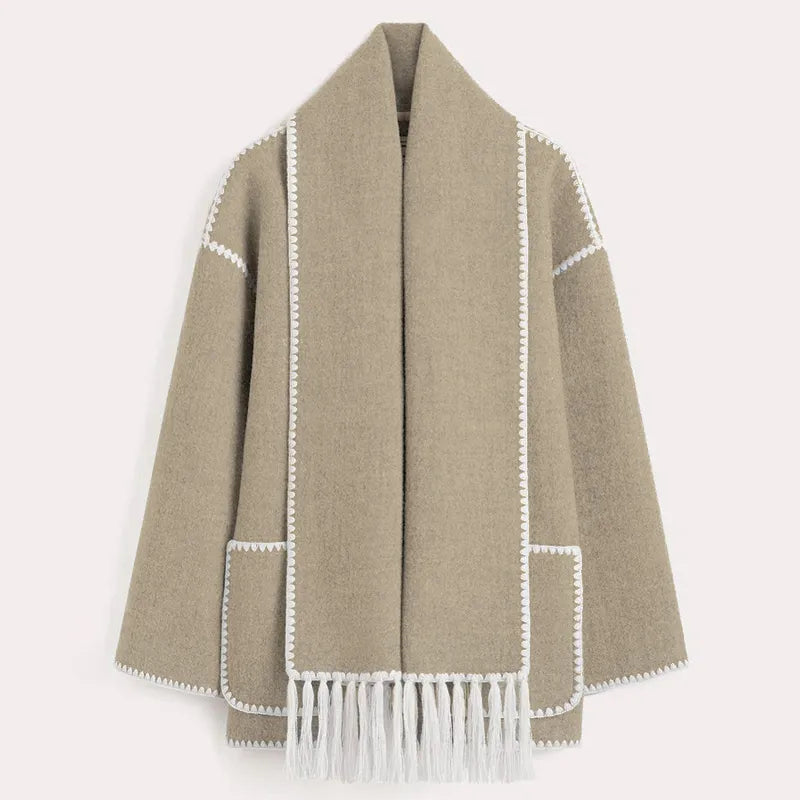Elena | Coat + Scarf