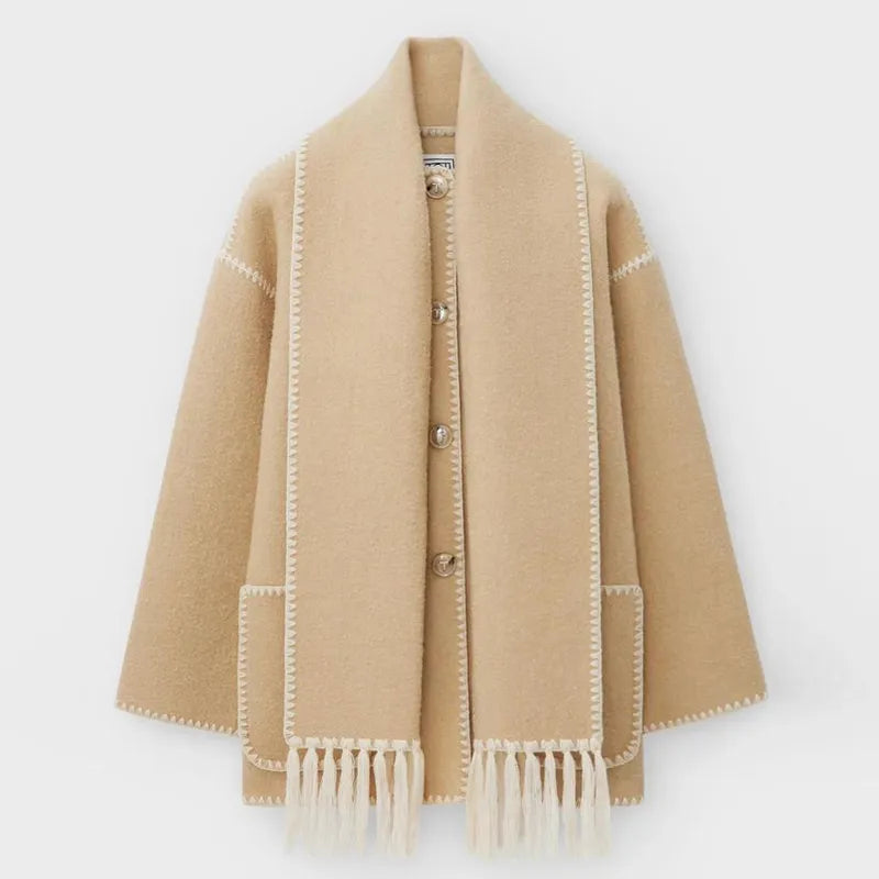 Elena | Coat + Scarf