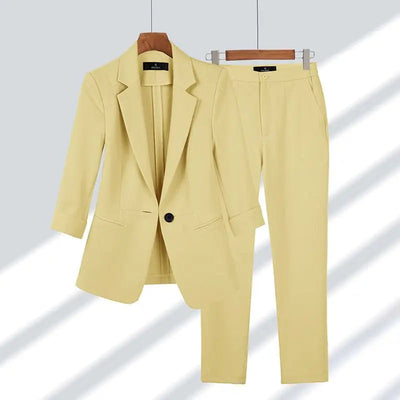 Cherry | Chic Blazer Set