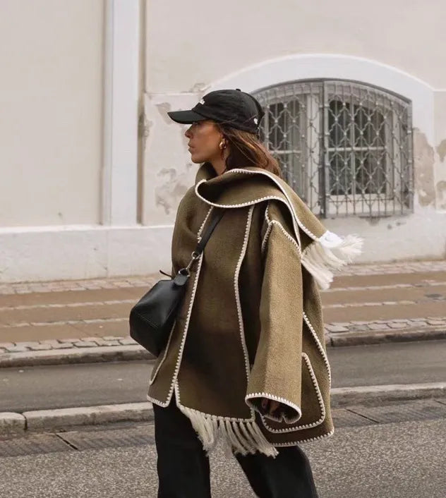 Elena | Coat + Scarf