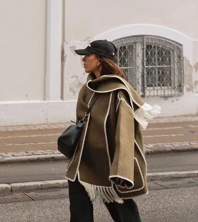 Elena | Coat + Scarf