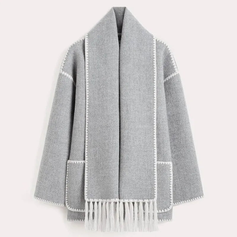 Elena | Coat + Scarf