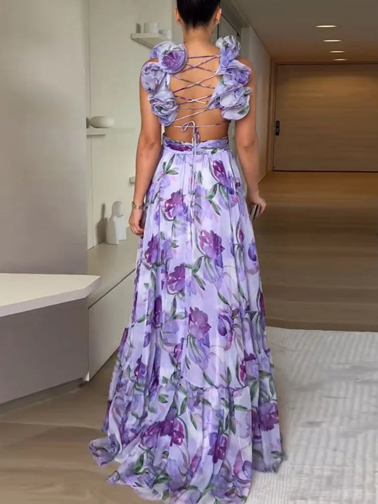 Indy | Floral Maxi Dress