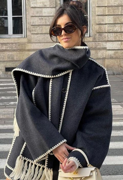 Elena | Coat + Scarf