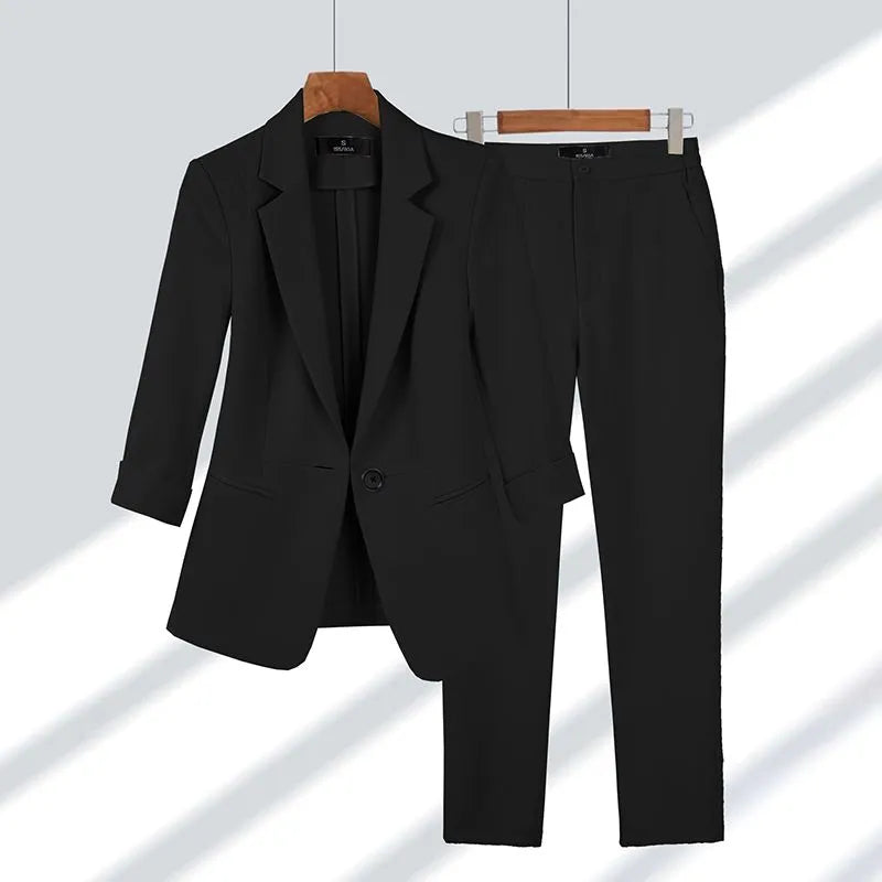 Cherry | Chic Blazer Set