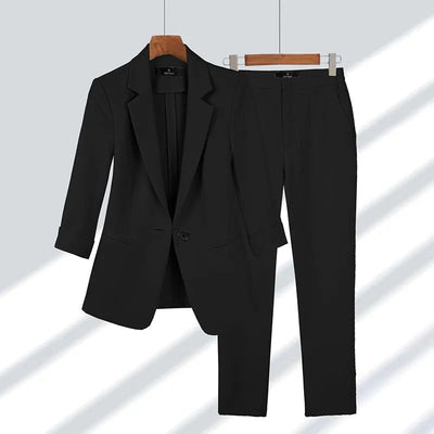 Cherry | Chic Blazer Set