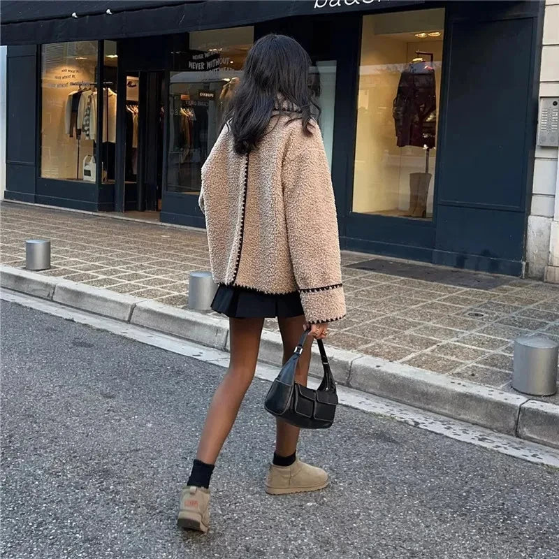 Suzana | Elegant Teddy Jacket