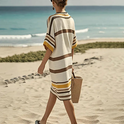 Angelica | Flowing Striped Dress