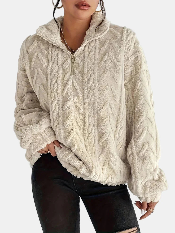 Kate's | Quarter- Zip Sweater