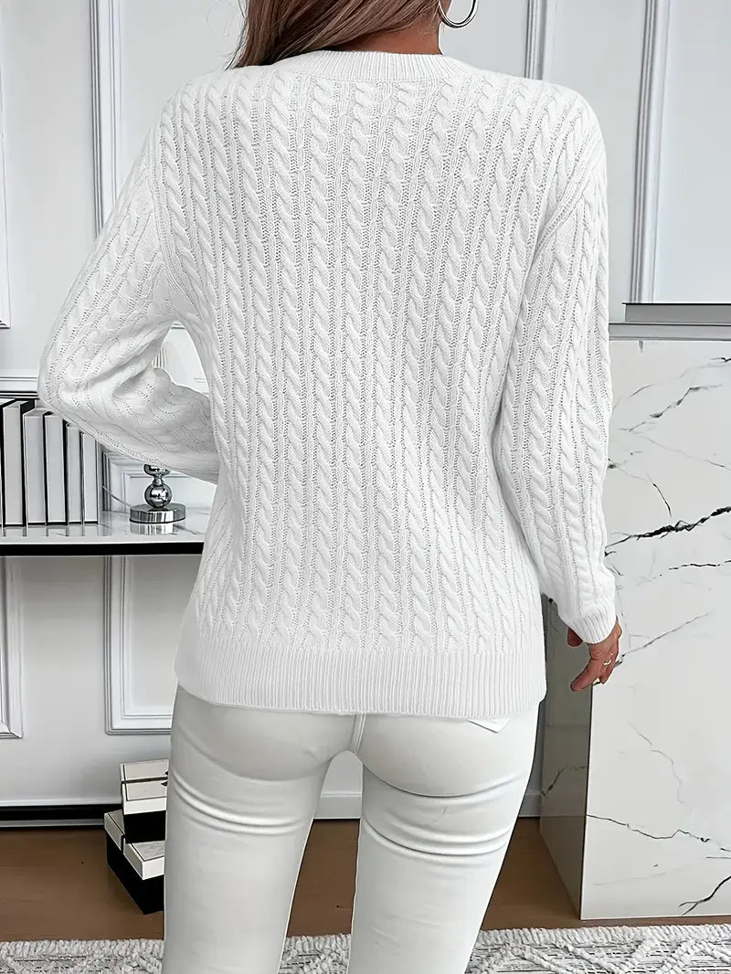 Kate's- Cable Knitted Sweater