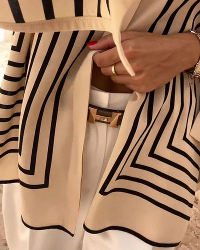 Rose | Striped Shirt