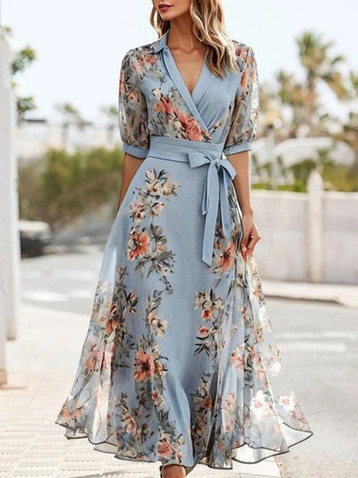 Jessy | V-Neck Midi Dress