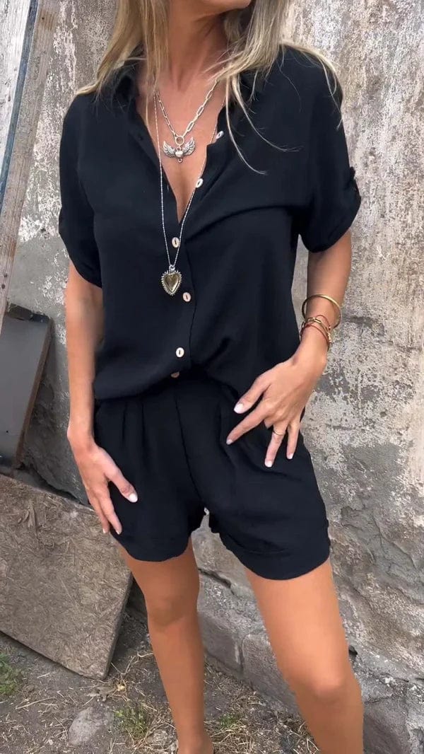 Pauline | Breezy Buttoned Set