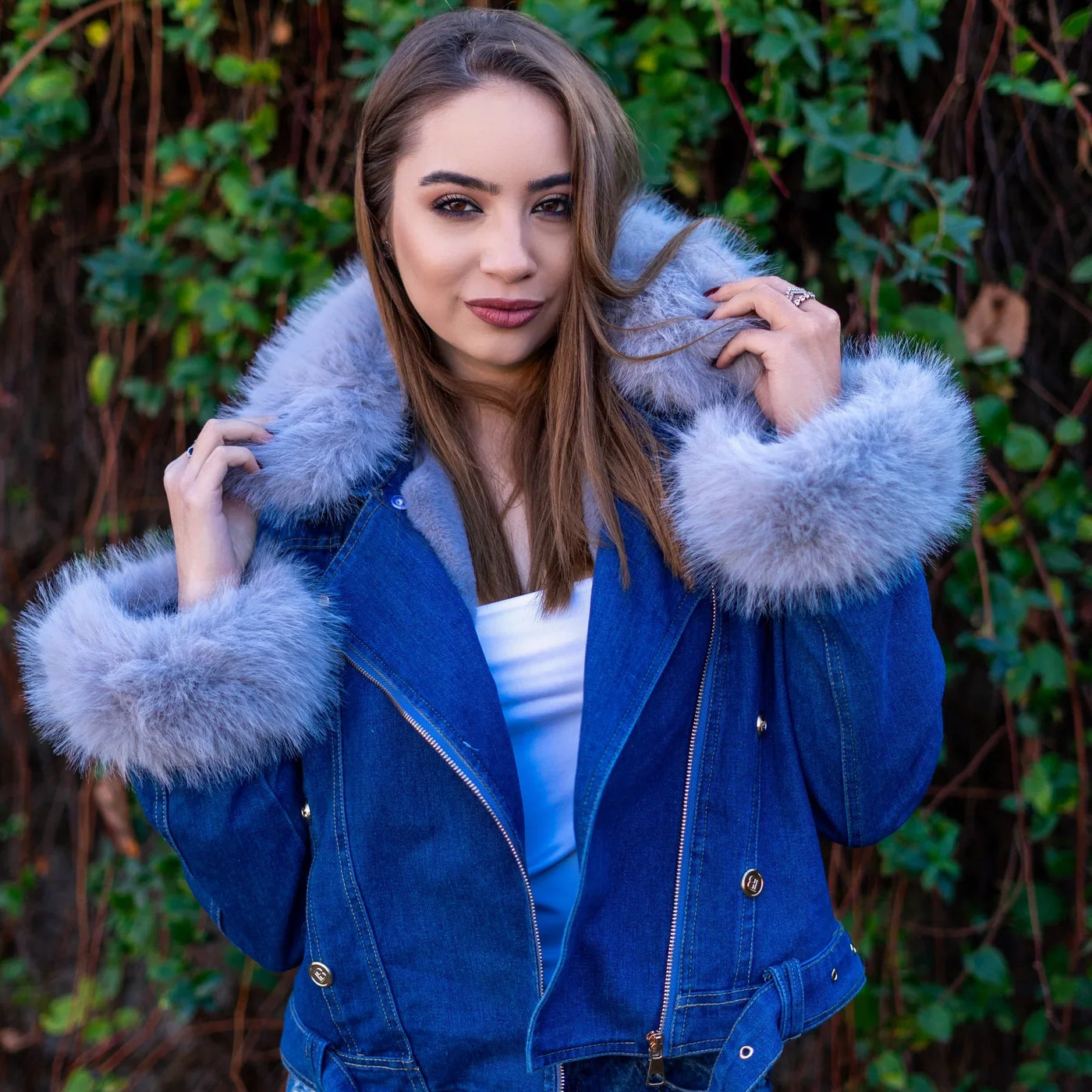Diana | Luxurious Denim Jacket