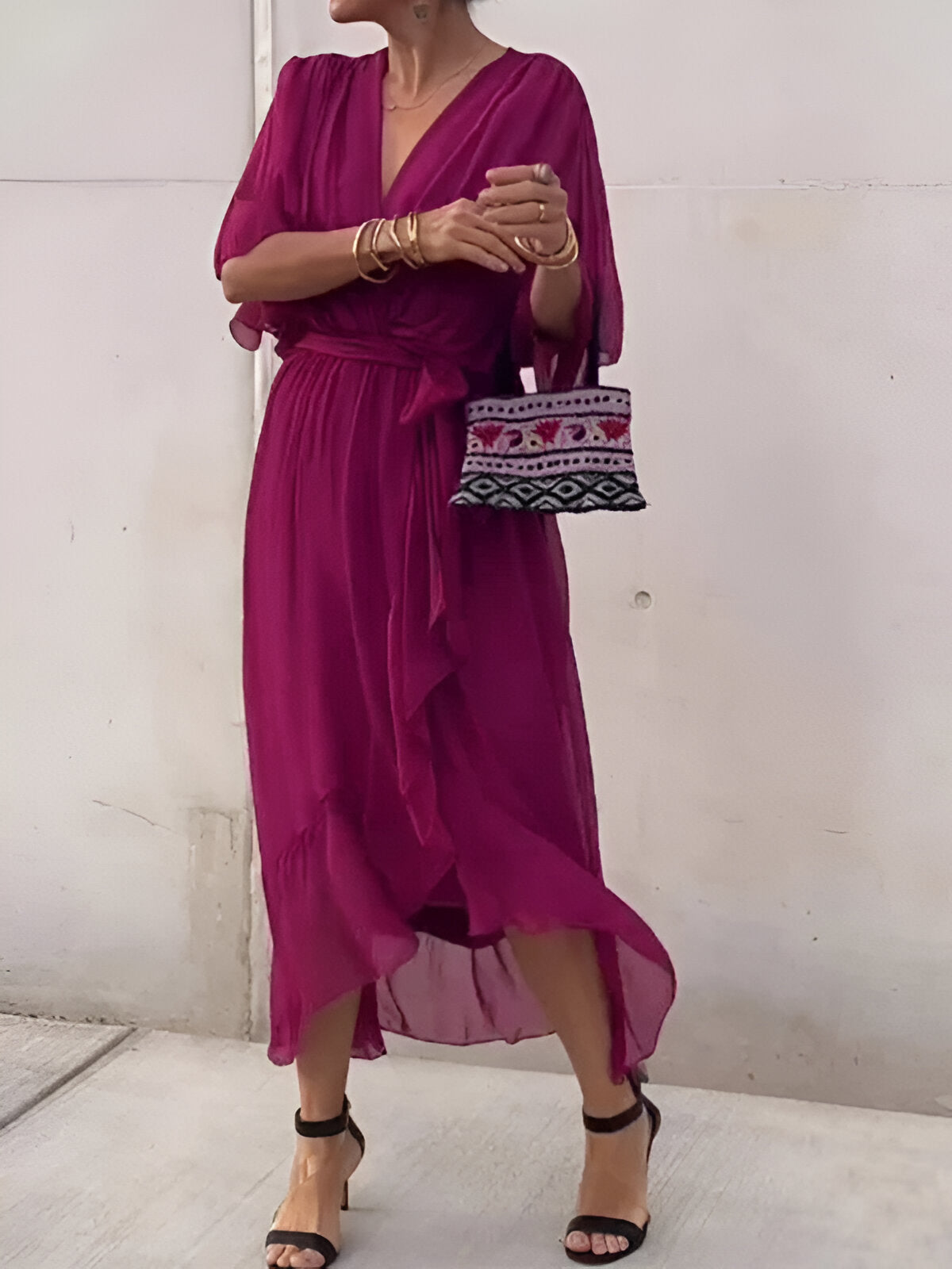 Vivienne | Chiffon Elegance Dress