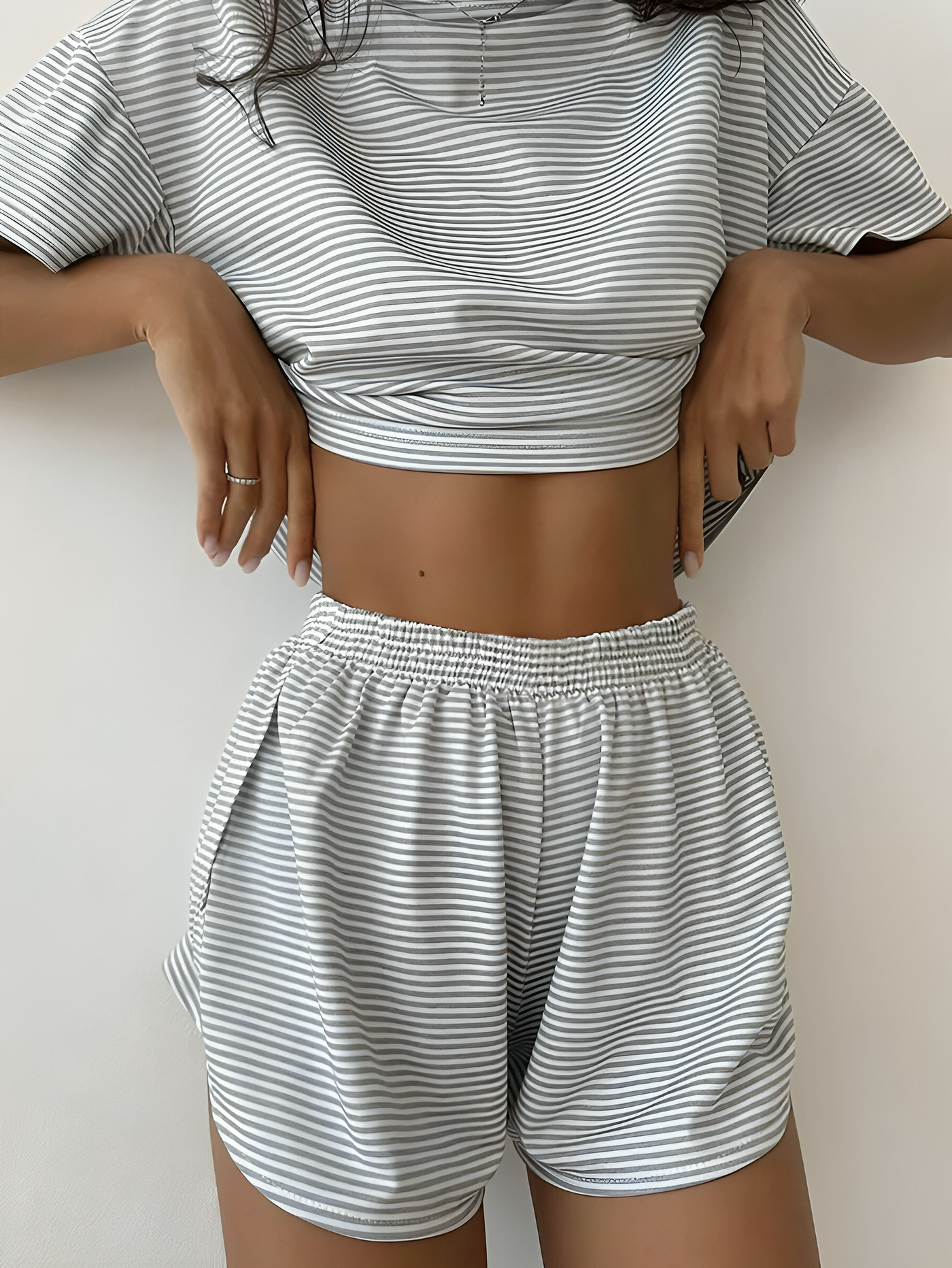Myra | Striped Two-Piece Set