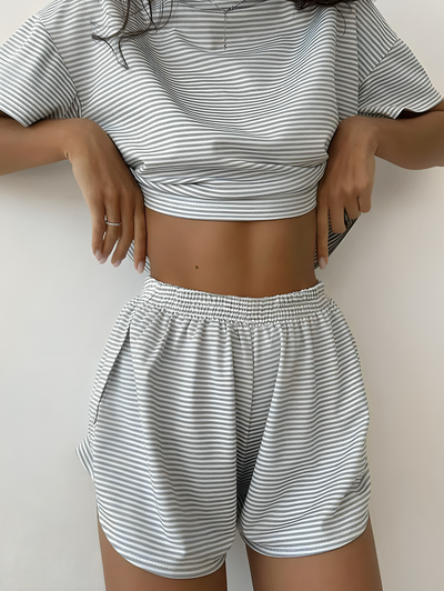 Myra | Striped Two-Piece Set