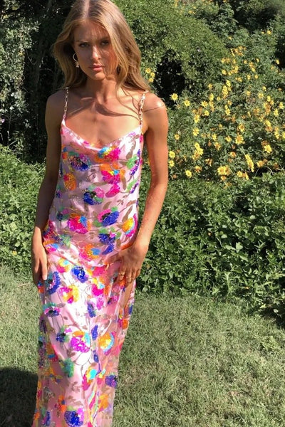 Penelope | Floral Slit Dress