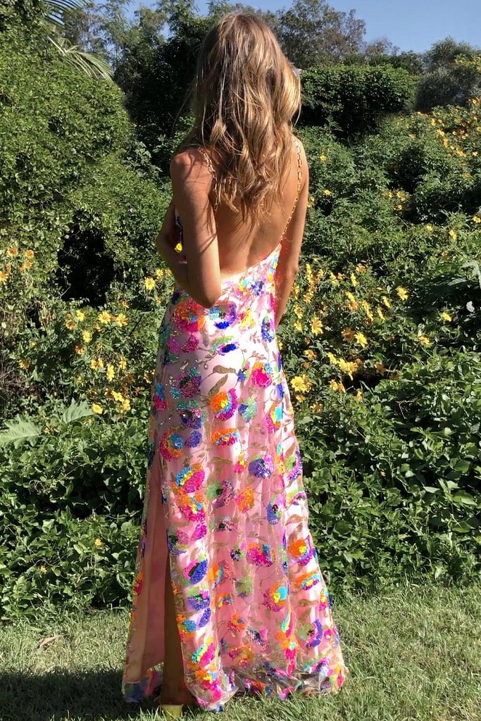 Penelope | Floral Slit Dress